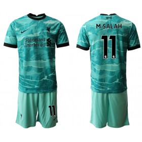 Camisolas de Futebol Liverpool Mohamed Salah 11 Criança Equipamento Alternativa 2020/21 Manga Curta